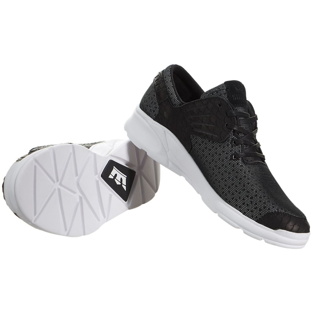 Chaussures Running Supra Motion Noir Blanche Black/White Homme | NEJ-60802452